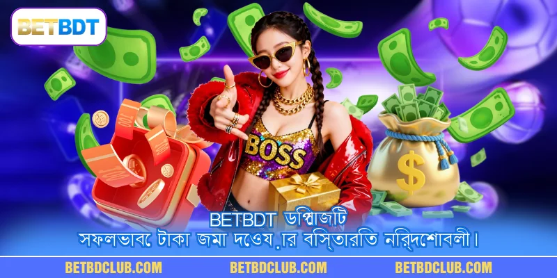 BETBDT ডিপোজিট সফলভাবে টাকা জমা দেওয়ার বিস্তারিত নির্দেশাবলী।
