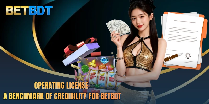 Operating license – A benchmark of credibility for BETBDT